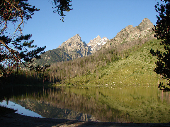 Sunrise over the Grand Tetons